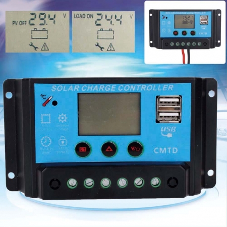 PWM 10A Solar Charge Controller